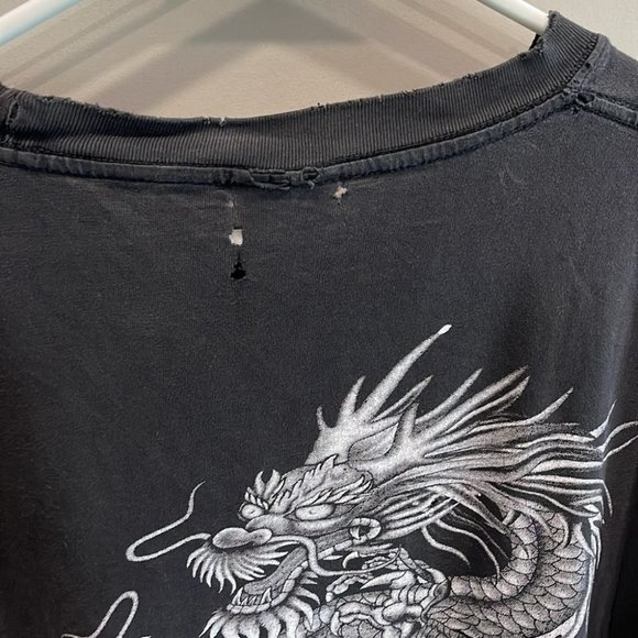 Vintage  2XL dragon tee - Picture 5 of 5